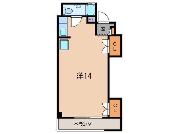 陽輪台たまプラーザ（３０３）の物件間取画像